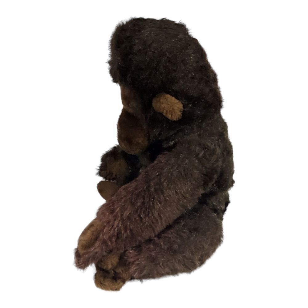 Dakin Plush Gorilla Ape Monkey Stuffed Animal Realistic Brown Furry 19" Vintage - Picture 3 of 11